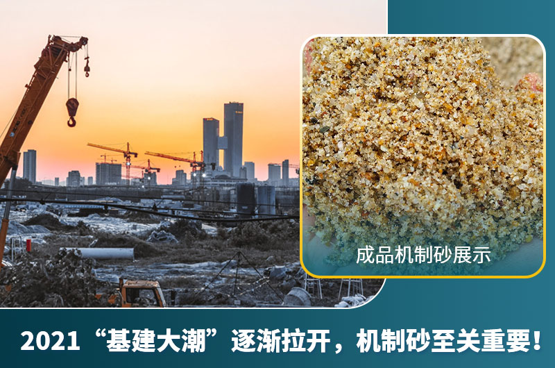 砂石行業競爭激烈,制砂機設備至關重要