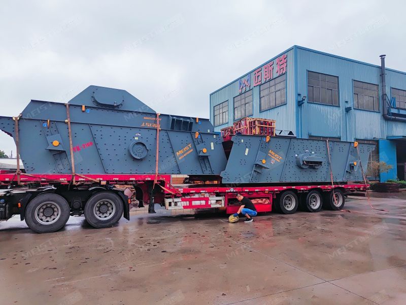 給料機、圓振篩是重要的砂石生產輔助設備